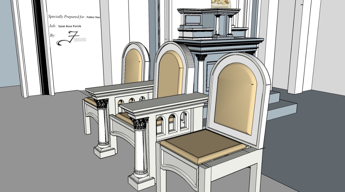 St. Rose Presider Chair